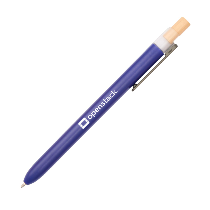 Custom Printed Paige Recycled Ocean Bound Plastic Pens