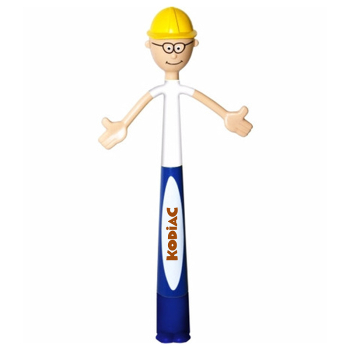 Custom Printed Safety Bend-A-Pen