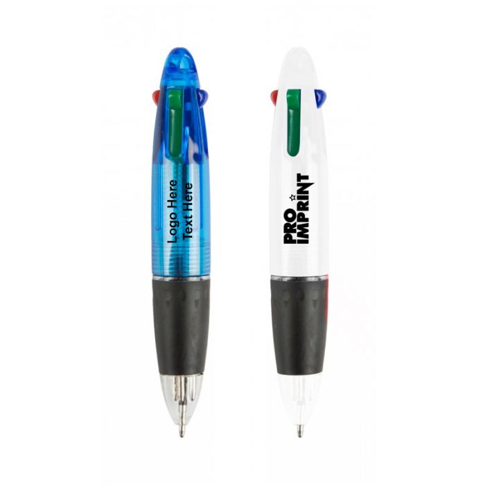 Custom Printed Sumatra 4 Color Ball Point Pens