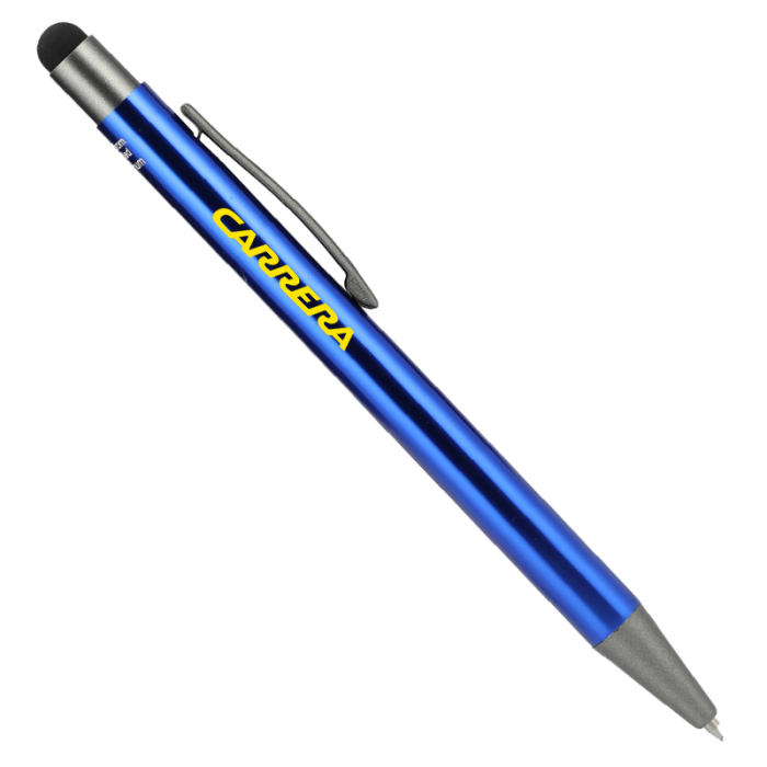 Custom Recycled Aluminum Gel Ballpoint Stylus Pens