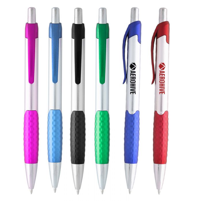 Custom Printed Soran Plunger Action Pens