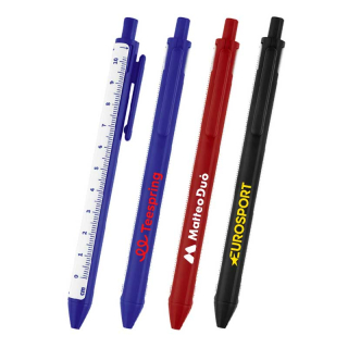 Straight Line Pens with 4 Inch Ruler