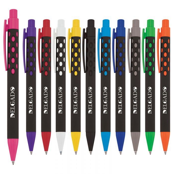 Customized Chaz Rubberized Pens