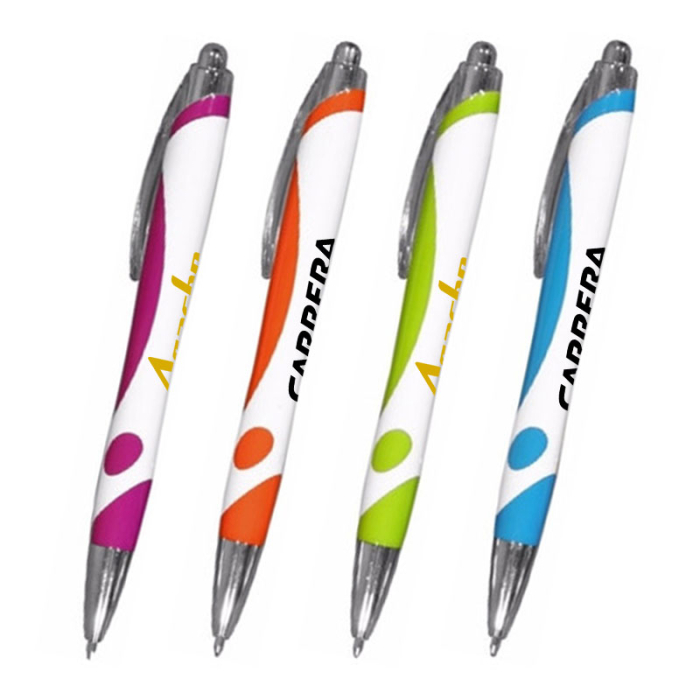 Imprinted Tempo Click Pens