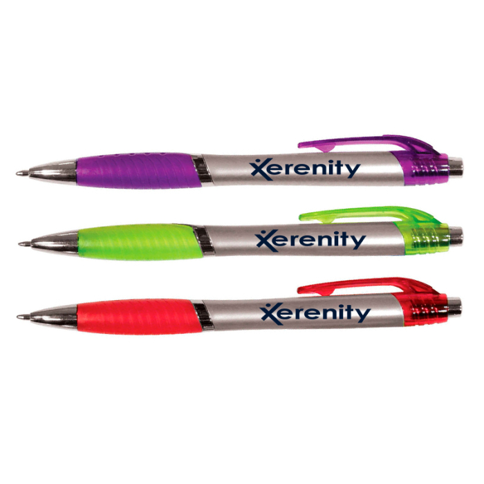 Imprinted Ventura Grip Pens