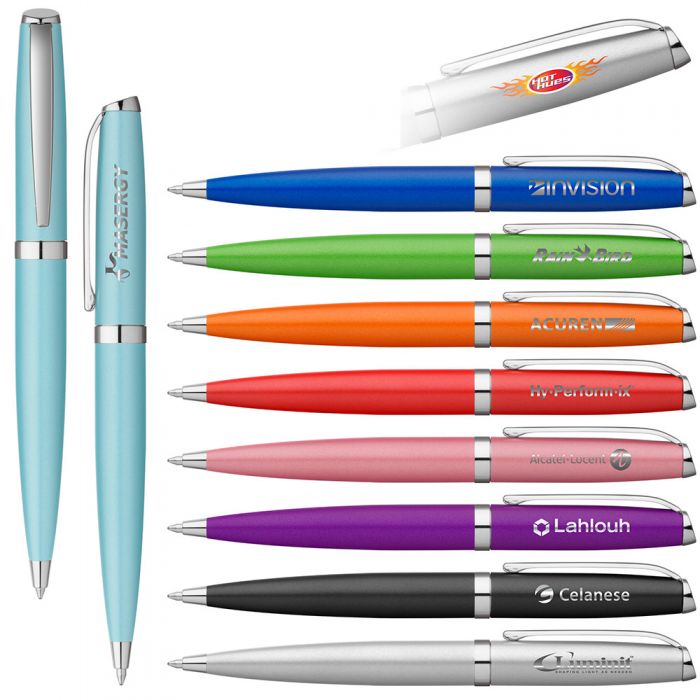 Personalized Rainbow Sherbet Ballpoint Pens