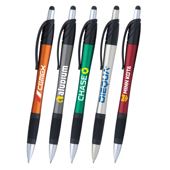 Personalized React Stylus Grip Pens