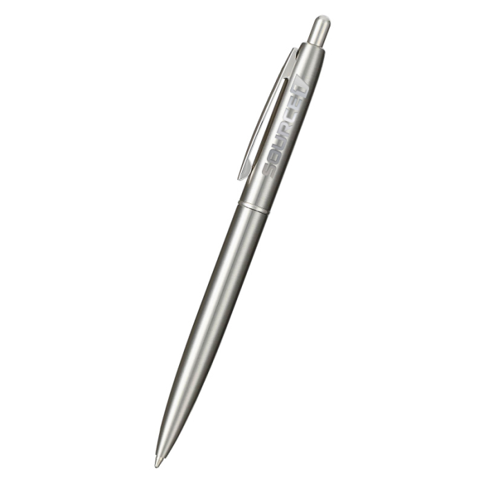Personalized Recycled Stainless Steel Ballpoint Pens