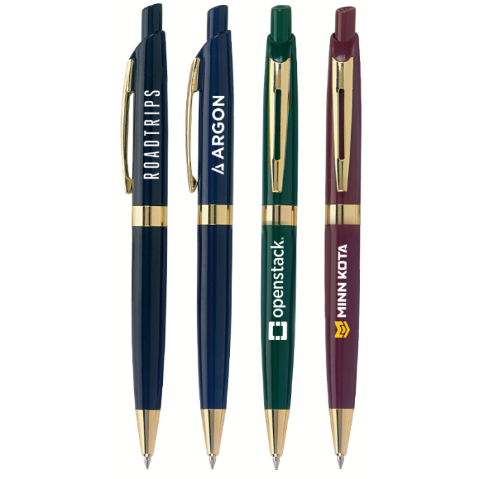 Personalized Rival Gold Pens