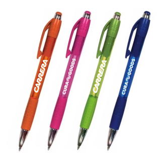 Mardi Gras Grip Pens