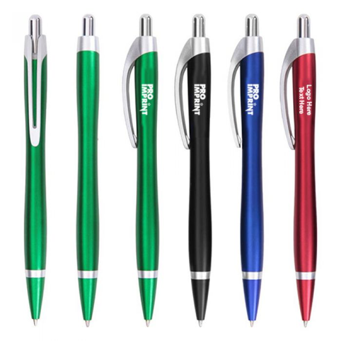 Promotional Palermo Click Action Ballpoint Pens