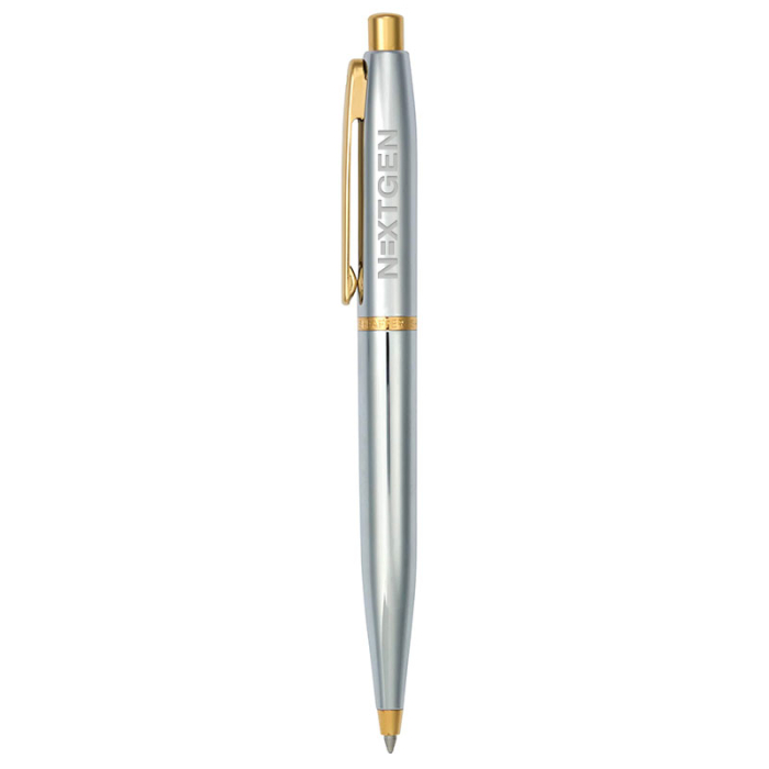 Sheaffer® Promotional VFM Polished Chrome with Gold Ballpoint Pens