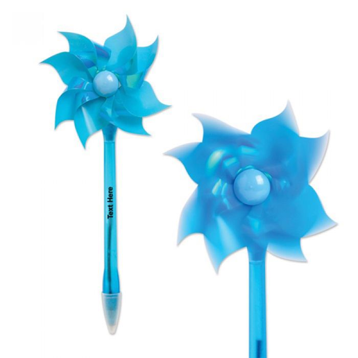 Promotional Wind-Up Pinwheel Fan Pens