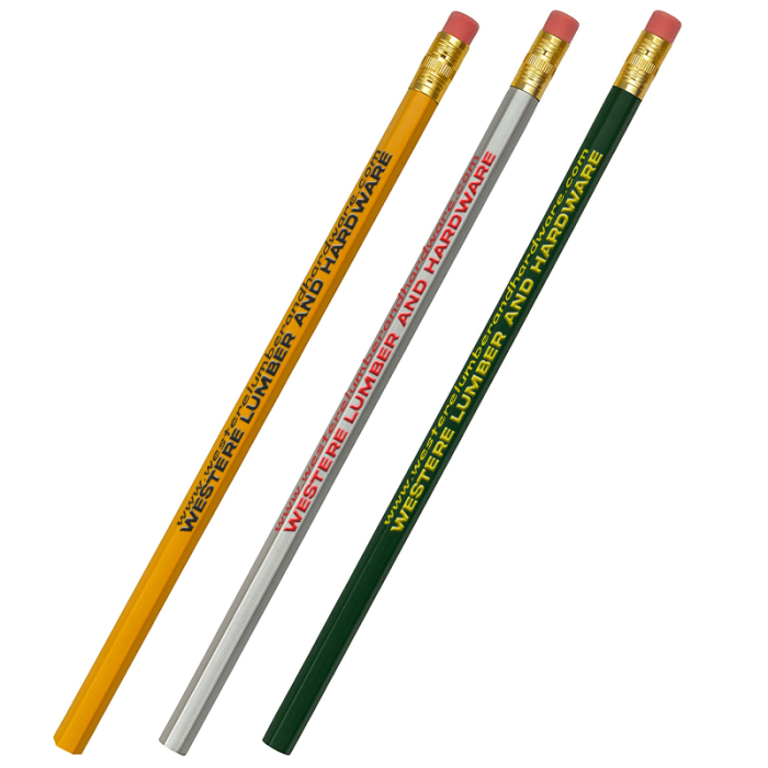 Custom Hex Pioneer Pencils