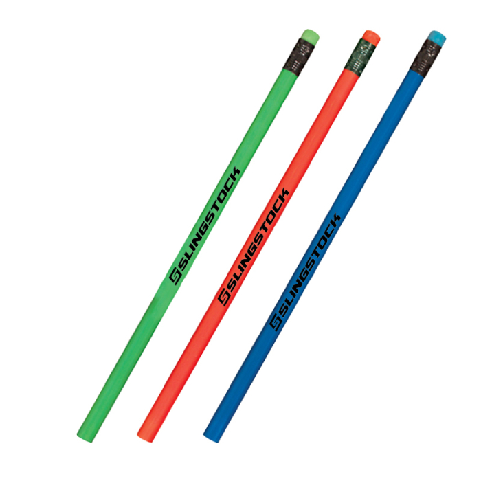 Custom Printed Fluorescent Pencils