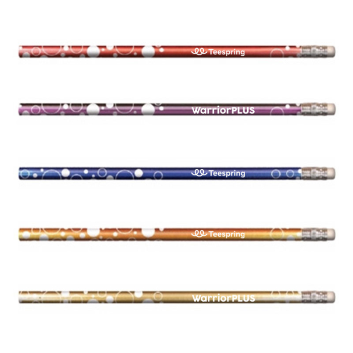 Customized Glisten Design Pencils