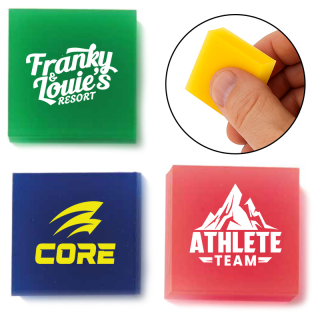 Square Translucent Erasers