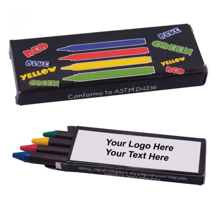 Promotional 4-Piece Crayon Set
