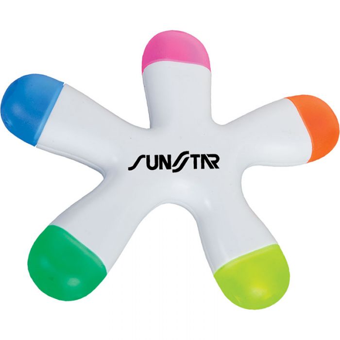 Custom Printed Rainbow Highlighters