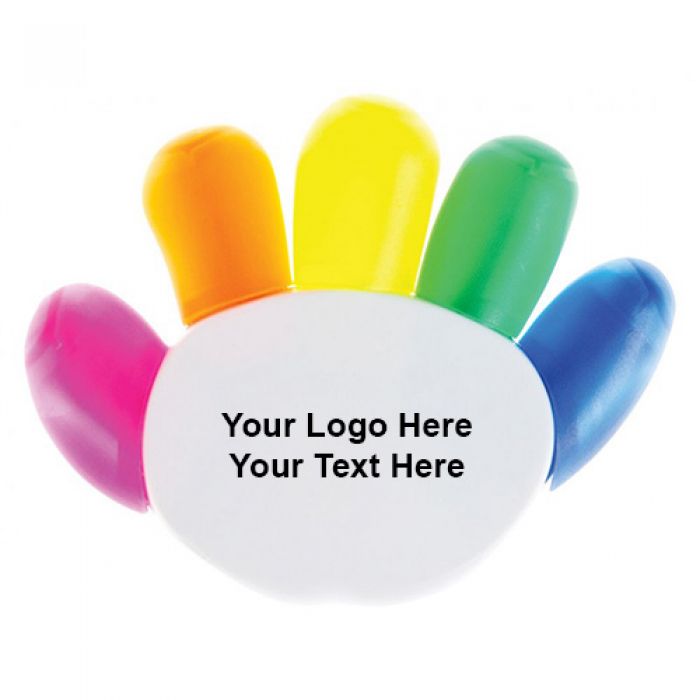 Promotional High 5 Hand Shaped Highlighters