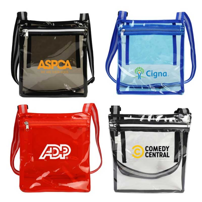 Custom Imprinted Clear Satchels