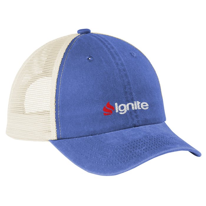 Custom Port Authority® Beach Wash® Mesh Back Caps