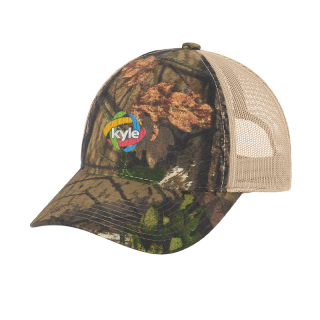 Port Authority® Unstructured Camouflage Mesh Back Caps