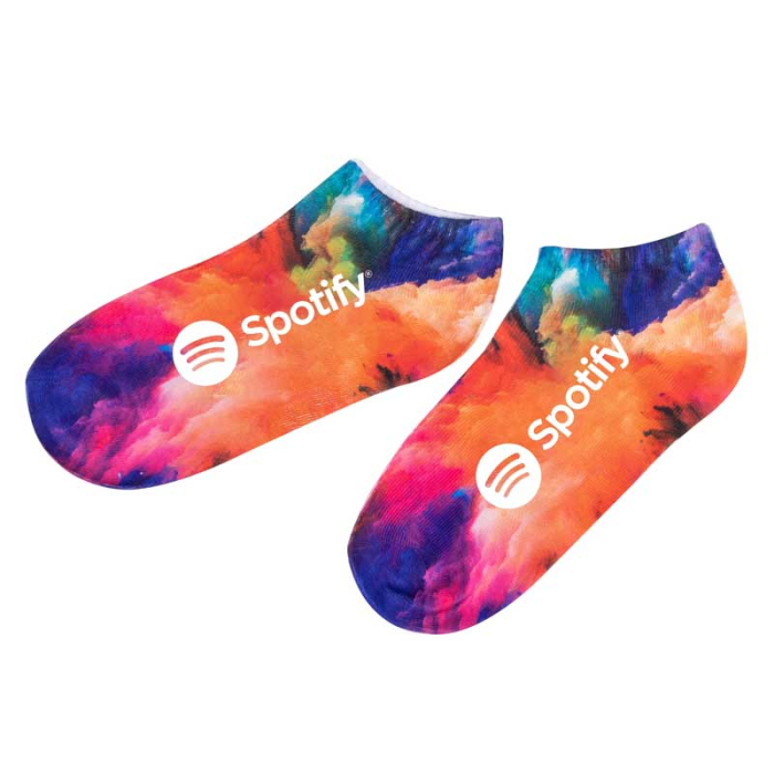 Custom Printed Large Ankle Socks