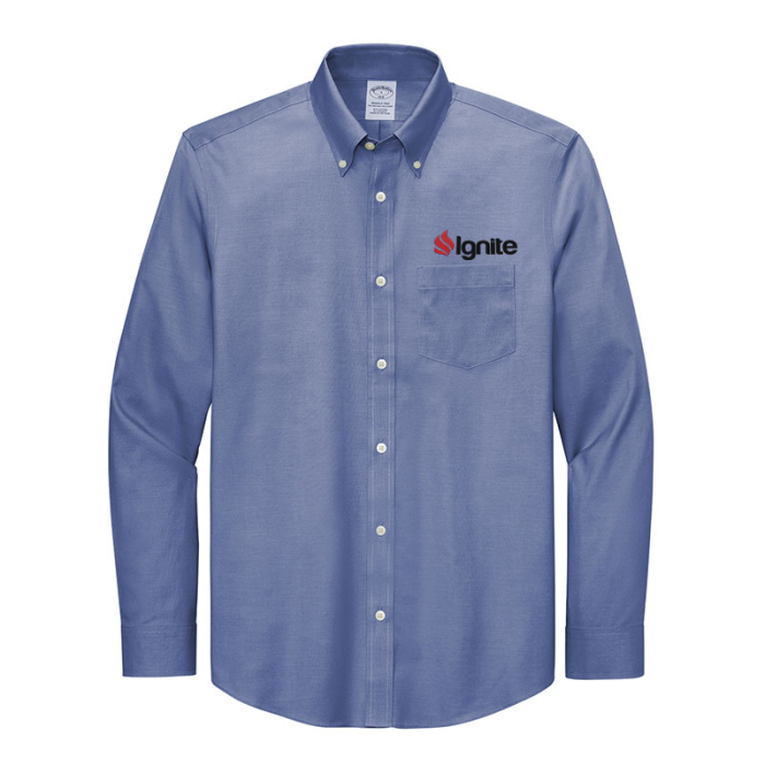 Customized Brooks Brothers® Tall Wrinkle-Free Stretch Pinpoint Shirts