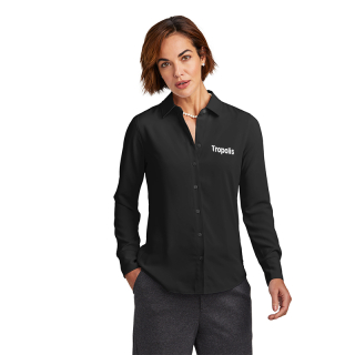 Brooks Brothers® Women's Full-Button Satin Blouses