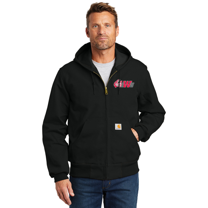Customized Carhartt® Tall Thermal-Lined Duck Active Jacs