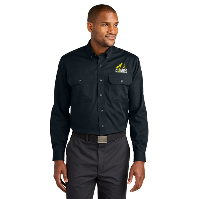 Customized CornerStone® Long Sleeve Select Ripstop Shirts