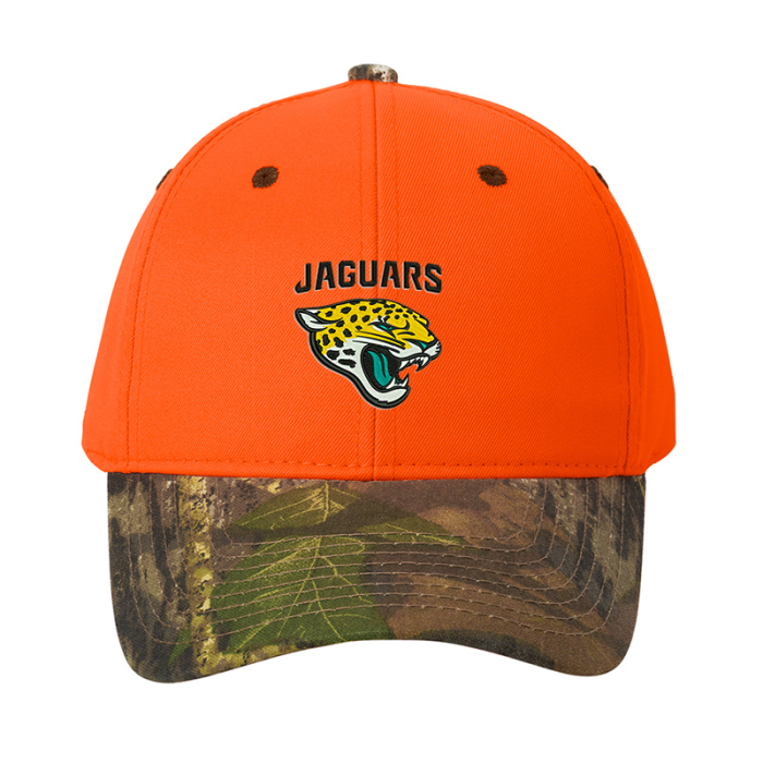 Customized Port Authority® Enhanced Visibility Caps with Camo Brim