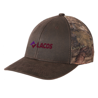 Port Authority® Pigment Print Camouflage Mesh Back...