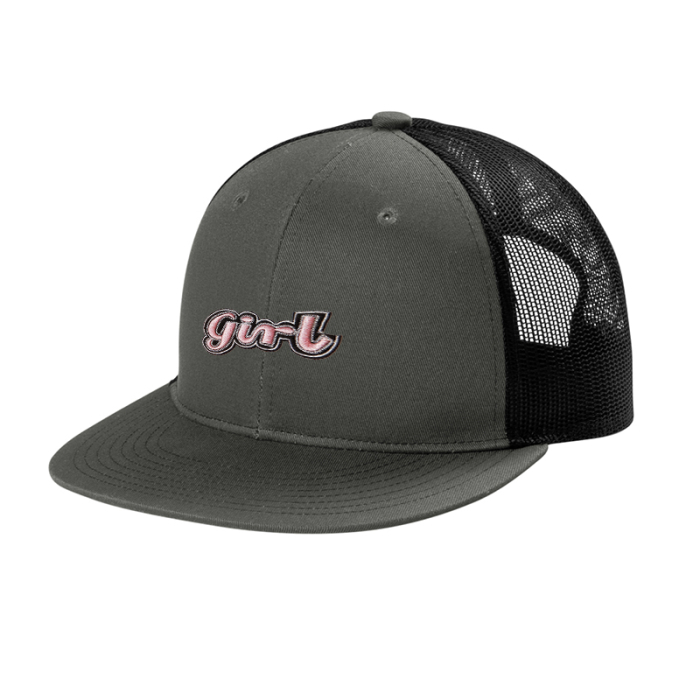 Customized Port Authority® Snapback Flat Bill Trucker Caps