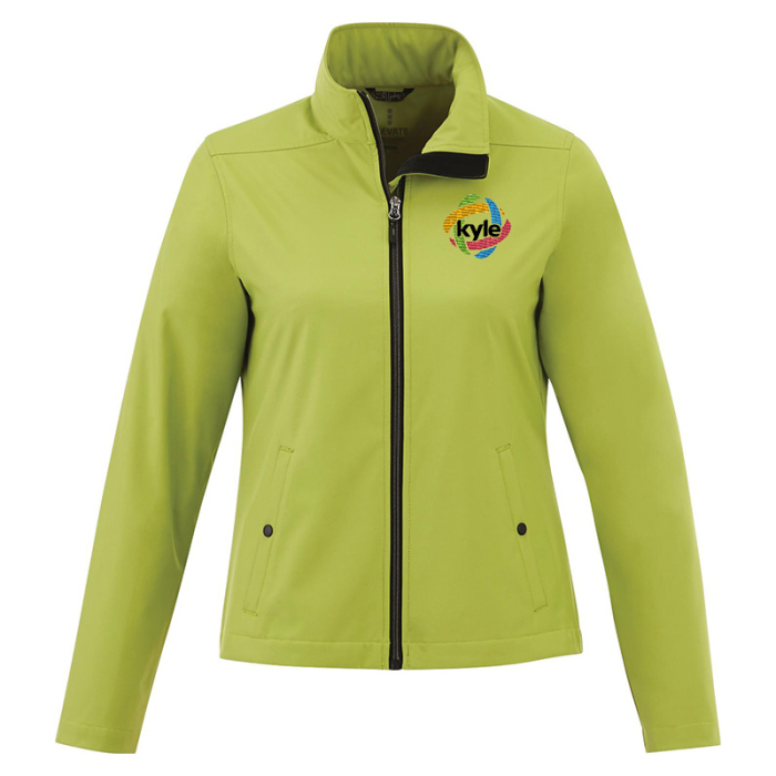 Elevate Customized Women's KARMINE Softshell Jackets