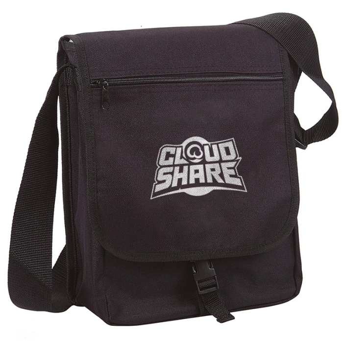 Imprinted Economy Upright Messenger Bags
