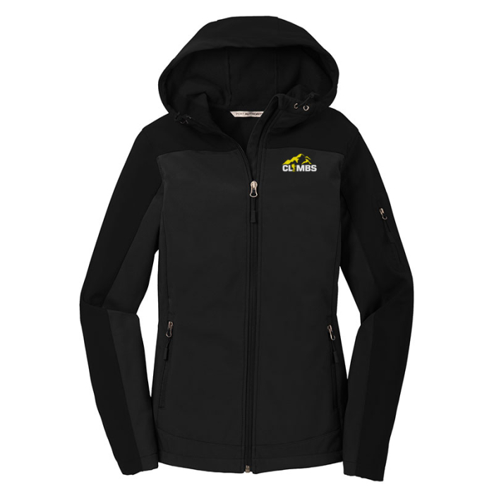 Imprinted Port Authority® Women's Hooded Core Soft Shell Jackets