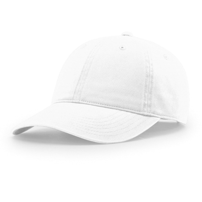 Imprinted Richardson Peached Cotton Twill Caps