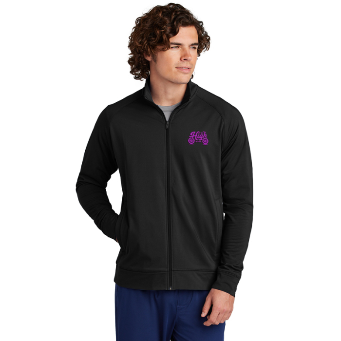 Imprinted Sport-Tek® Sport-wick® Stretch Full-Zip Cadet Jackets