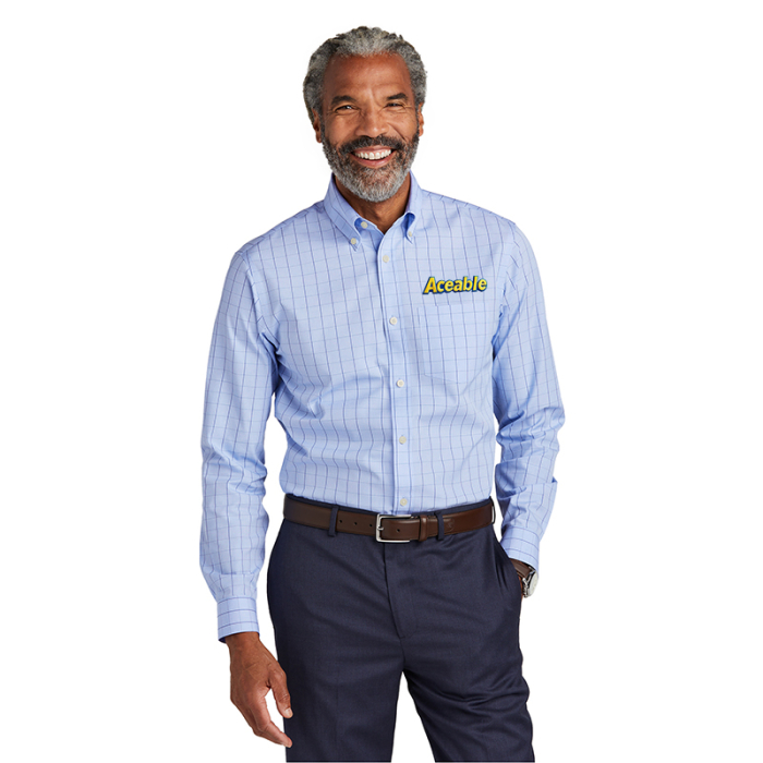 Personalized Brooks Brothers® Wrinkle-Free Stretch Patterned Shirts