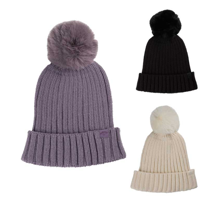 Personalized Callaway Women's Extended Season Beanies with Pom