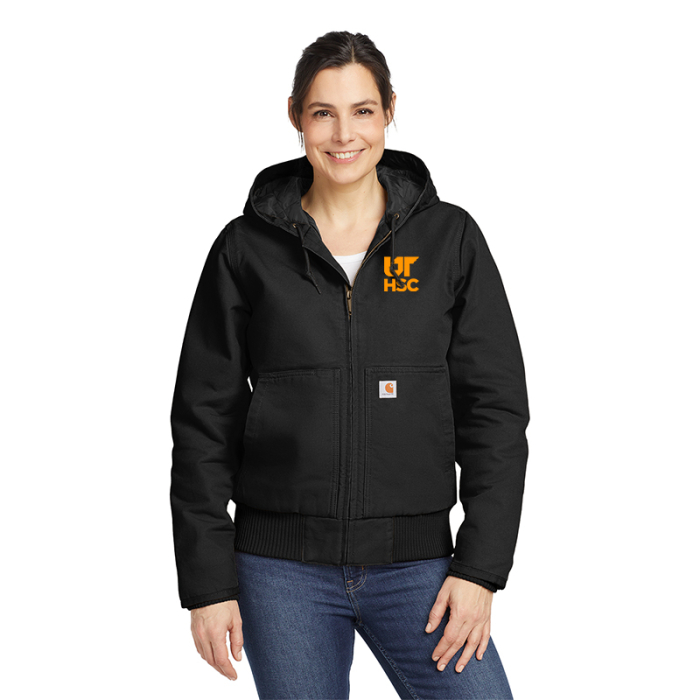 Personalized Carhartt® Women's Washed Duck Active Jacs