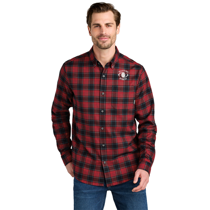 Personalized Eddie Bauer® Long Sleeve Favorite Flannel Plaid Shirts