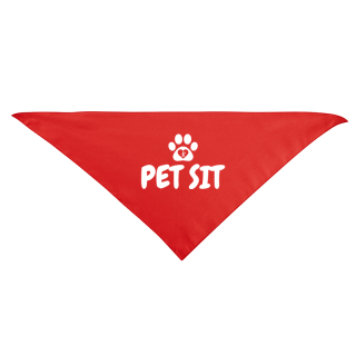 Large Triangle rPET Pet Bandanas