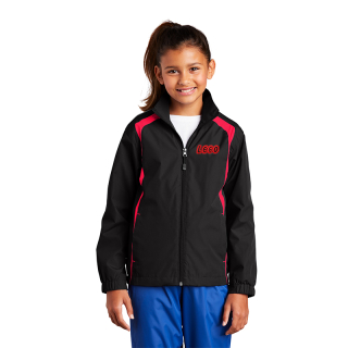 Sport-Tek® Youth Colorblock Raglan Jackets