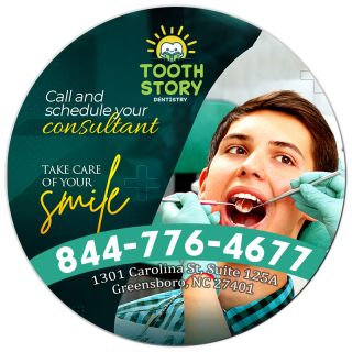 11 Inch Full Color Circle Magnets