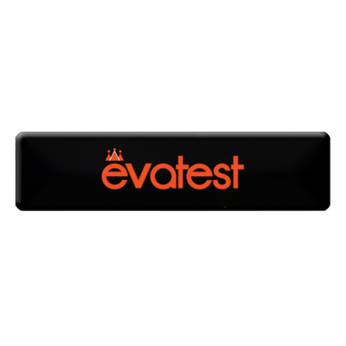 1.5x6 Inch Custom Printed Rectangle Domed Decal Labels