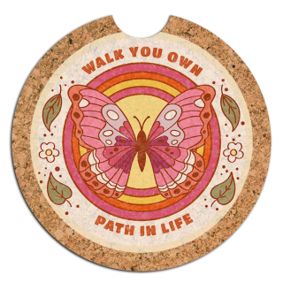 2.625 Inch Full Color Car Cork Coasters