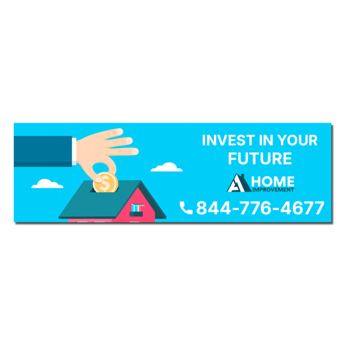 Custom 2.5x8 Inch Full Color Magnets